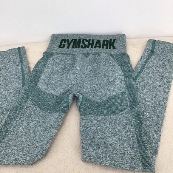 GymShark Women’s Athletics Leggings Workout Running Pilates Green Size XS - Picture 1 of 6